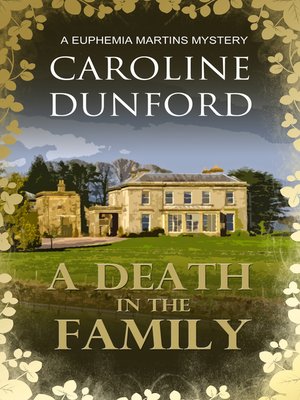 cover image of A Death in the Family (Euphemia Martins Mystery 1)